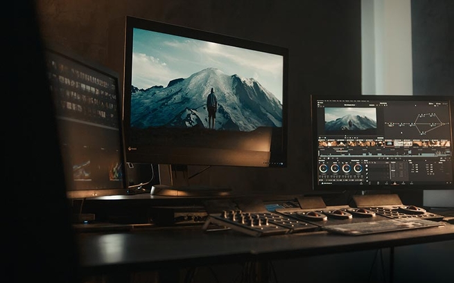 grading monitor for davinci resolve