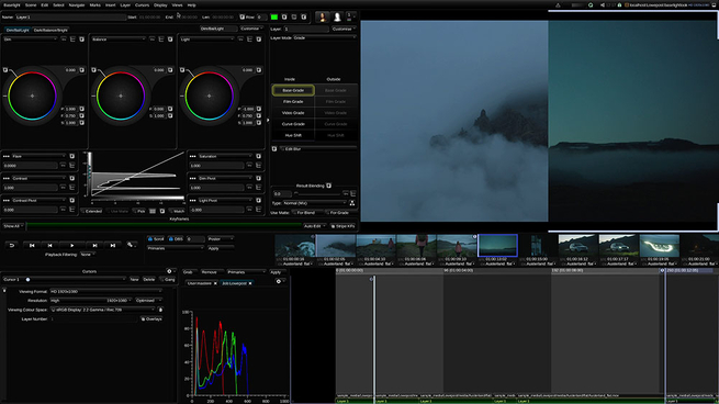 Getting started with Baselight Look